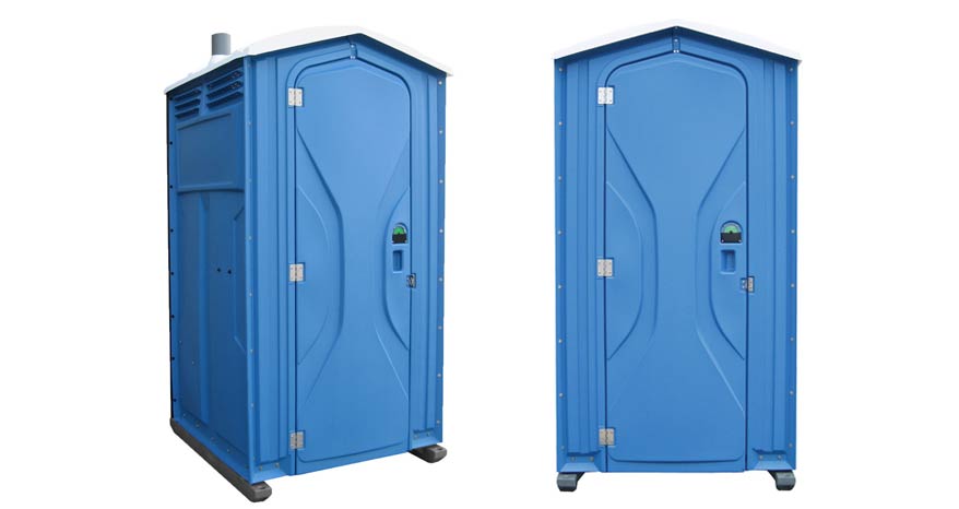 Long-term porta potty units on site in Greenwood, Arkansas
